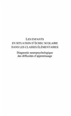 Les enfants en situation d'echec scolaire dans les classes e (eBook, PDF) - Collectif