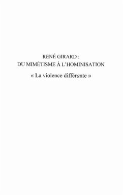 Rene Girard : du mimetisme a l'hominisation (eBook, PDF) - Vinolo Stephane
