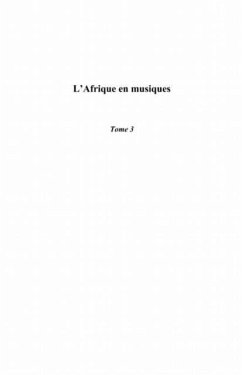 L'Afrique en musiques (Tome 3) (eBook, PDF)