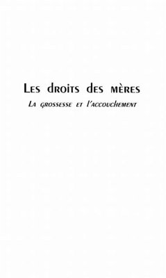 Droits des meres (eBook, PDF)