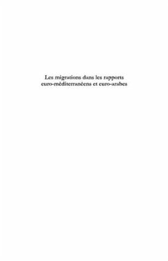 Les migrations dans les rapports euro-mediterraneens et euro-arabes (eBook, PDF)