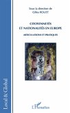 Citoyennetes et nationalites en Europe (eBook, ePUB)