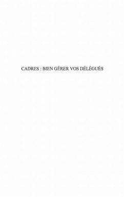 Cover Cadres: bien gerer vos delegues (eBook, PDF)