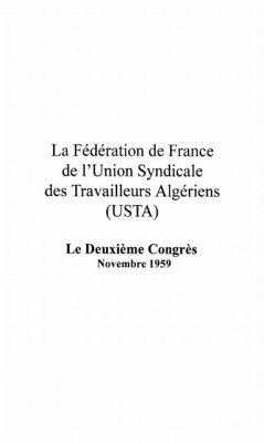 Federation de france 2e congres (eBook, PDF)