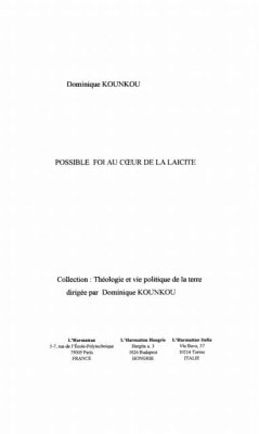 Possible foi au coeur de la laicite (eBook, PDF)