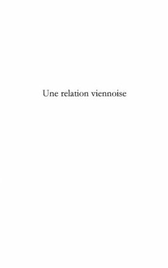 Cover Une relation viennoise (eBook, PDF)