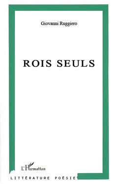 Cover rois seuls - suivi de &quote;pensees et objets&quote;' - poemes (eBook, ePUB)