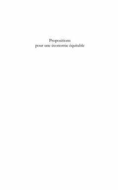 Propositions pour une economieequitable (eBook, PDF) Propositions pour une economieequitable (eBook, PDF)