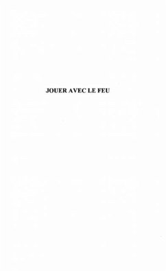Cover JOUER AVEC LE FEU (eBook, PDF)