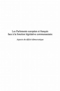 Parlements europeen et francais face a l (eBook, PDF)