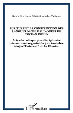 Cover ecriture et la construction des langues (eBook, PDF)