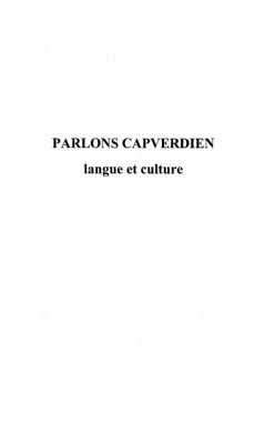 Parlons capverdien (eBook, PDF) - Quint Nicolas
