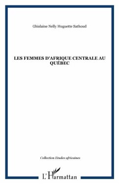 Cover Femmes d'afrique centrale au quebec (eBook, PDF)