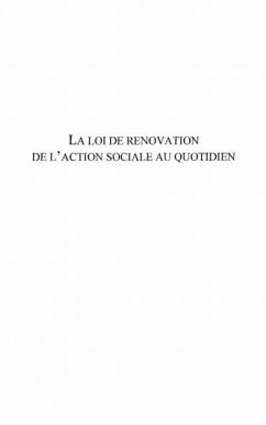 La loi de renovation de l'action sociale au quotidien (eBook, PDF) La loi de renovation de l'action sociale au quotidien (eBook, PDF)
