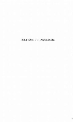 SOUFISME ET HASSIDISME (eBook, PDF)