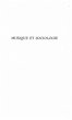 MUSIQUE ET SOCIOLOGIE (eBook, PDF) - Bild 1