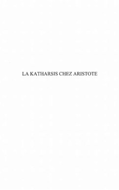 La katharsis chez Aristote (eBook, PDF)