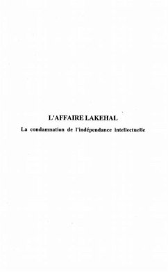 L'AFFAIRE LAKEHAL (eBook, PDF)