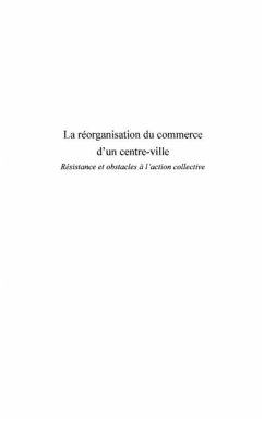 Reorganisation du commerce d'un centre-v (eBook, PDF)