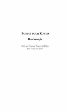 PoEme pour koryo - bendrologie- poesie (eBook, PDF)