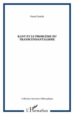 Cover Kant et le probleme du transcendantalism (eBook, PDF)