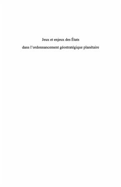 Jeux et enjeux des etats dans l'ordonnancement geostrategiqu (eBook, ePUB) - Shanda Tonme, Shanda Tonme