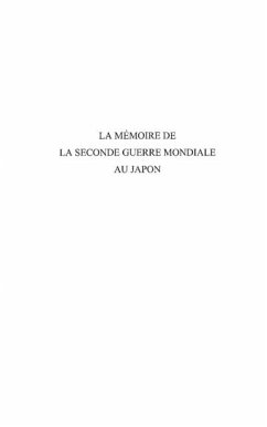 Memoire de la seconde guerre mondiale au (eBook, PDF)