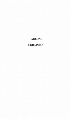 Parlons ukrainien (eBook, PDF)