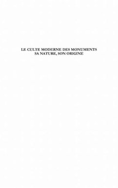 Cover Esthetiques: le culte moderne des monuments (eBook, PDF)
