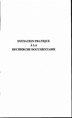 Initiation pratique a la recherche documentaire (eBook, PDF)