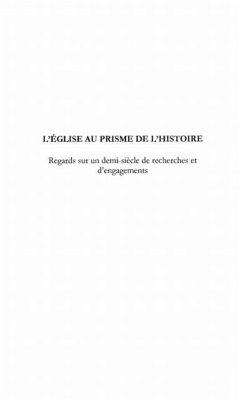 eglise au prisme: de l'histoire (eBook, PDF)