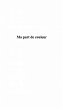 Ma part de couleur (recit) (eBook, PDF) - Bild 1