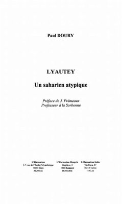 Lyautey un saharien atypique (eBook, PDF) Lyautey un saharien atypique (eBook, PDF)