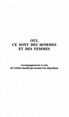 OUI, CE SONT DES HOMMES ET DESFEMMES (eBook, PDF)