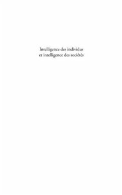 Cover Intelligence des individus et intelligence des societes (eBook, PDF)