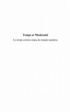 TEMPS ET MODERNITE (eBook, PDF) TEMPS ET MODERNITE (eBook, PDF)