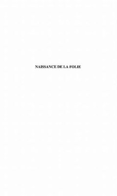 Naissance de la folie: une approche disc (eBook, PDF) - Mouti Alabdou Leonard