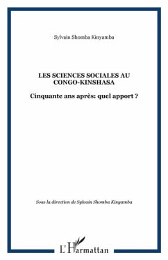 Sciences sociales au congo-kinshasa les (eBook, PDF)