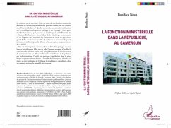 Cover Fonction ministerielle dans la republique, au Cameroun (eBook, PDF)
