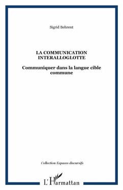 Communication interalloglotte (eBook, PDF) - Behrent Sigrid