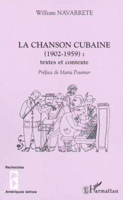 Cover LA CHANSON CUBAINE (1902-1959) : textes et contexte (eBook, PDF)