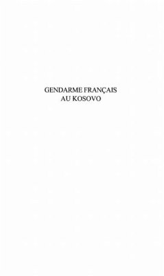 Cover Gendarme francais au Kosovo (eBook, PDF)