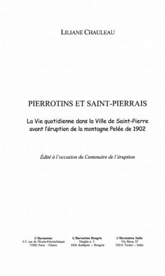 Cover PIERROTINS ET SAINT-PIERRAIS (eBook, PDF)