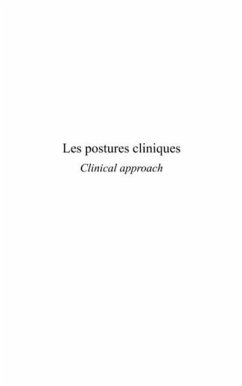 Cover Les postures cliniques - clinical approach (eBook, PDF)