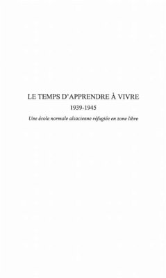 Temps d'apprendre a vivre le (eBook, PDF)