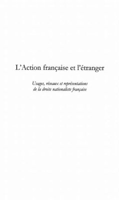 Action francaise et l'etrangerL' (eBook, PDF)