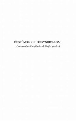 Epistemologie du syndicalisme (eBook, PDF)