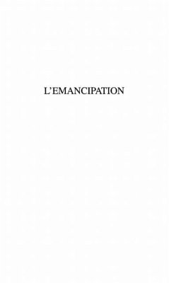 L'EMANCIPATION (eBook, PDF)