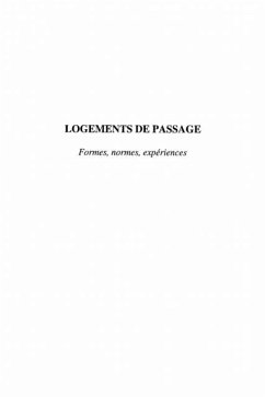 LOGEMENTS DE PASSAGE (eBook, PDF)