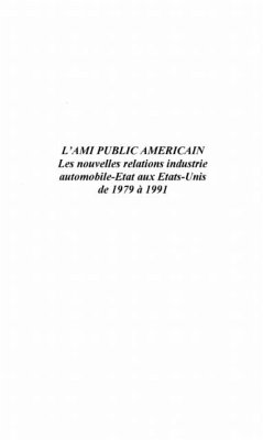 Cover Ami public americain l' (eBook, PDF)